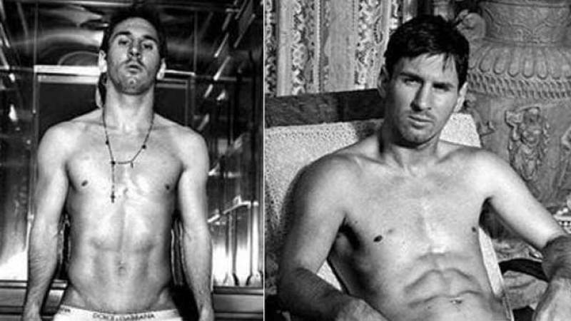 Polémica por fotos ardientes de Messi