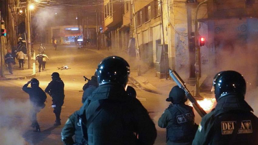 EFE-ENFRENTAMIENTOS-BOLIVIA-POLICE