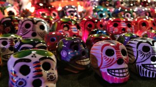 Dia de los Muertos Skulls for Sale