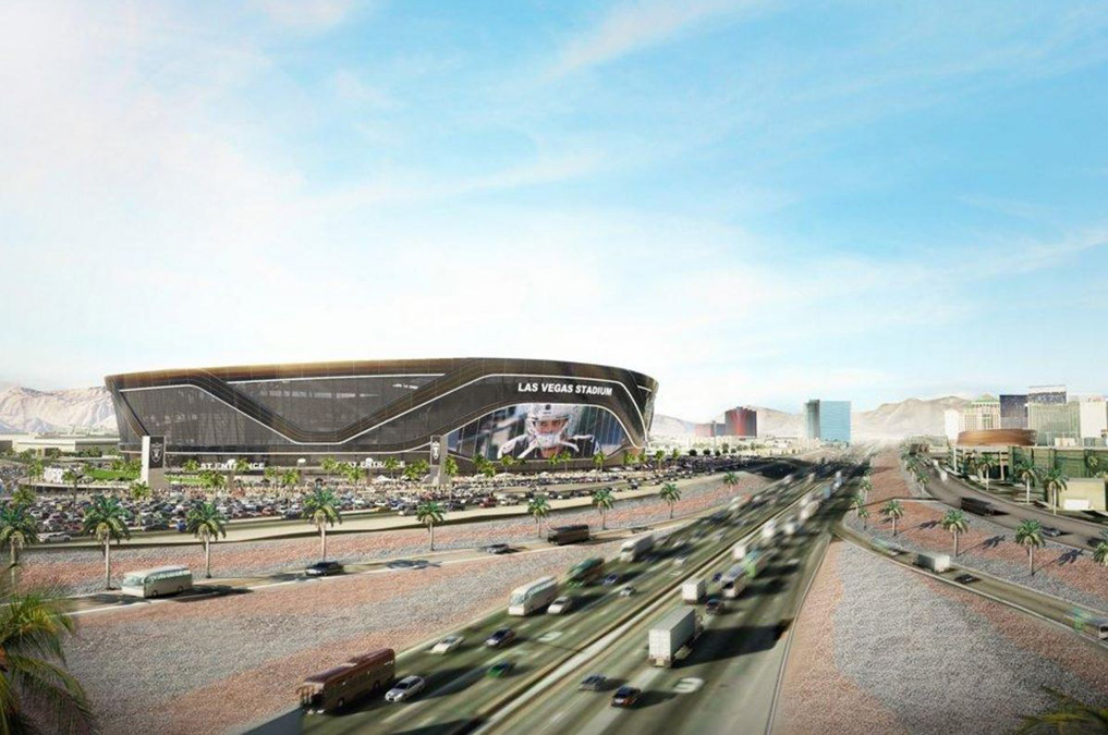 Así se verá el estadio de los Raiders en Las Vegas una vez completado Telemundo Las Vegas Así se verá el estadio de los Raiders en Las Vegas una vez completado Telemundo Las Vegas