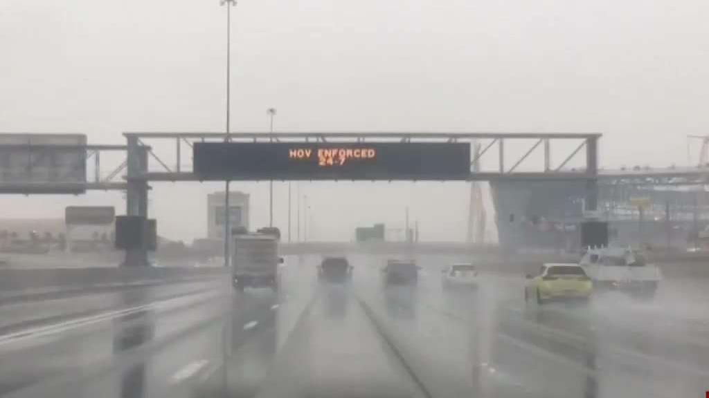 Lluvias en Las Vegas causan retrasos e inundaciones – Telemundo Las Vegas