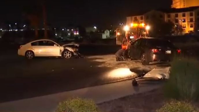 Mujer atropellada contravia las vegas
