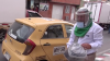 Taxista y dueño de taller crean “caretas salvavidas” contra el COVID-19