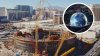 Usan supergrúa para construir MSG Sphere en Strip de Las Vegas