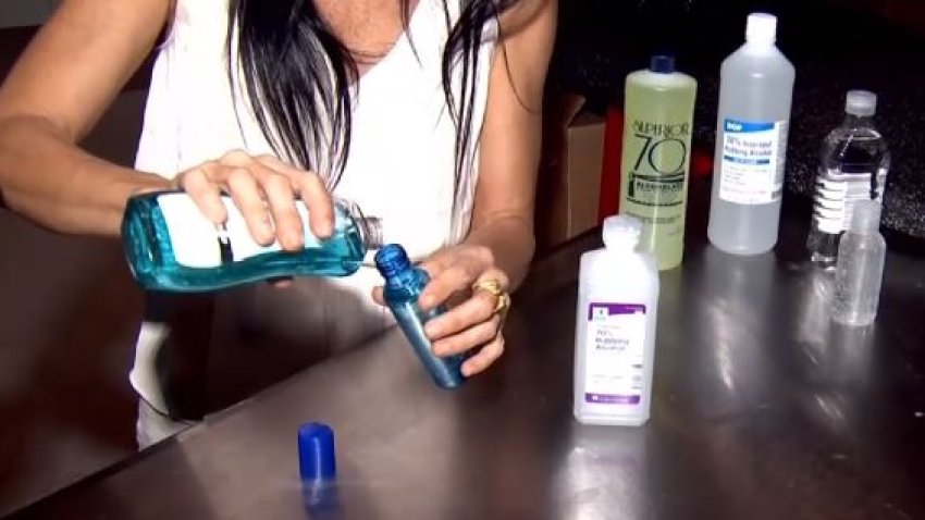 Cómo hacer tu propio desinfectante de manos casero