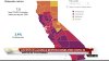Más condados cambian de color al norte de California y el Valle Central