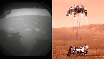 Robot explorador llega a Marte tras siete meses de viaje