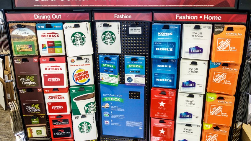 1 in 10 People Fall Victim to Gift Card Scams, AARP Says