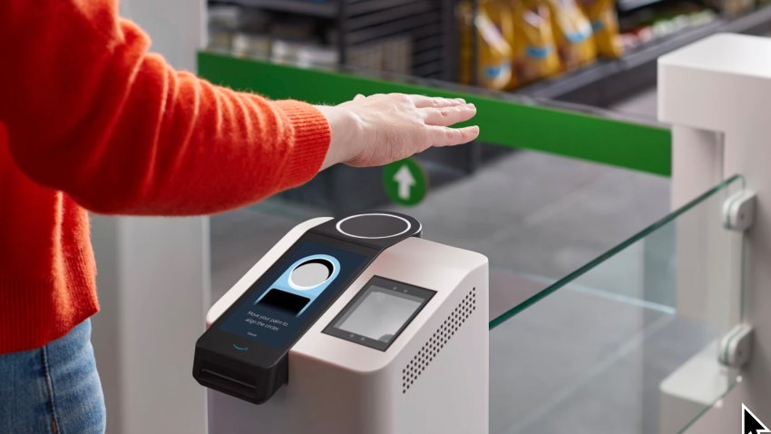 Amazon amplía alcance de su sistema de pago con la palma de tu mano