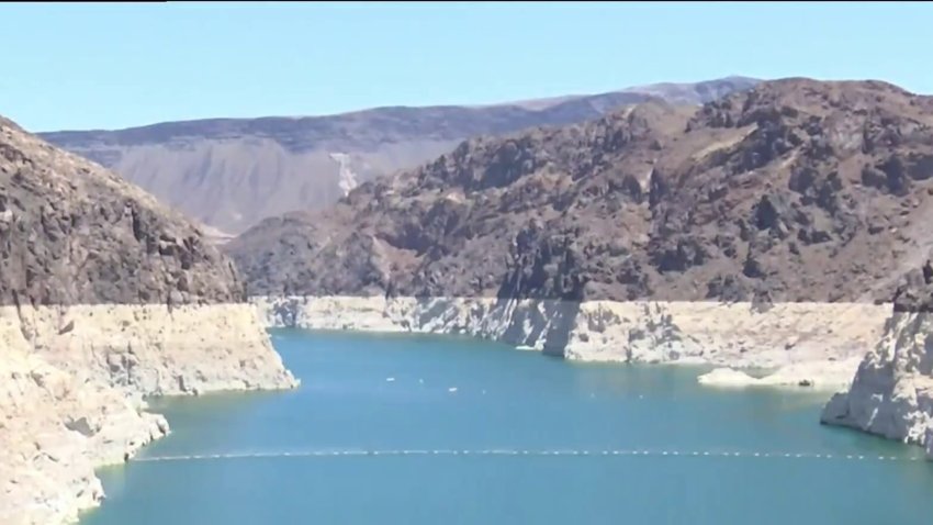 Lago Mead alcanza su nivel más bajo en casi 90 años