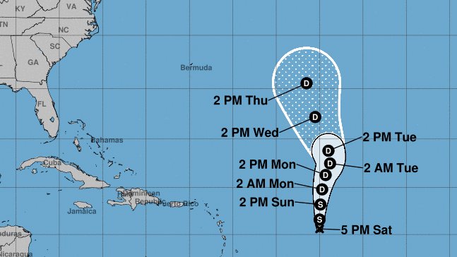 Se forma la depresión tropical 10 en el Atlántico – Telemundo Las Vegas - Vimarsana News