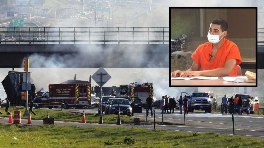 ”Cambiaría mi vida por la de ellos”: habla desde la cárcel camionero hispano culpable de mortal accidente en la I-70