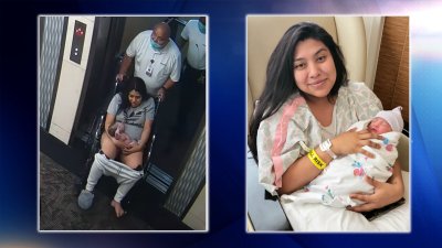 El bebé no se aguantó: madre de Texas da a luz en el elevador del hospital