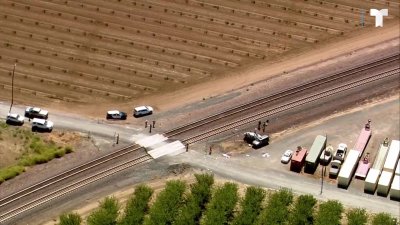 Tres muertos tras el choque de un auto con un tren de Amtrak en el norte de California