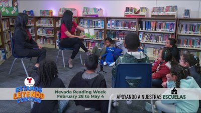 Leyendo Contigo: Telemundo Las Vegas celebra el Nevada Reading Week con los niños