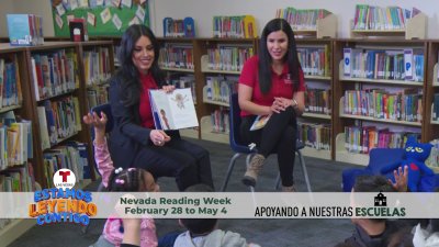 Leyendo Contigo: Telemundo Las Vegas educa a través de la lectura a los niños