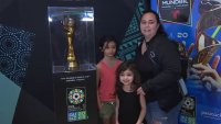El trofeo de la Copa Mundial Femenina de la FIFA llegó a Nueva York