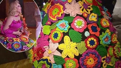El vestido que usó Aracely Arámbula para las Mañanitas a La Virgen de Guadalupe
