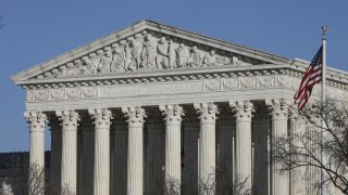 El edificio de la Corte Suprema de Estados Unidos en Washington D.C.