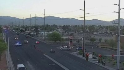 Investigan choque en North Las Vegas