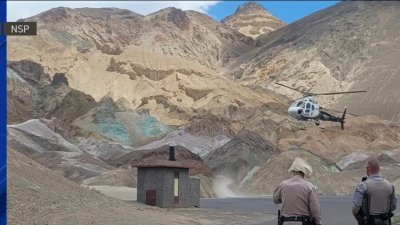 Rescatan a mujer en el Parque Death Valley