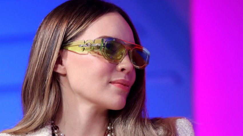 MEXICO CITY, MEXICO – JUNE 5: Belinda attends the Tourister by Belinda conference at Distrito Polanco on June 5, 2024 in Mexico City, Mexico. (Photo by Adrián Monroy/Medios y Media/Getty Images)