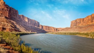 Foto de archivo del río Colorado.