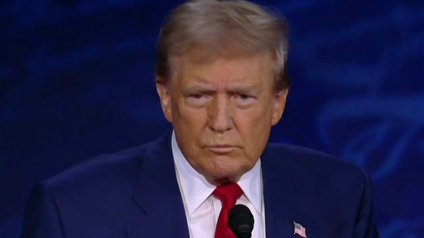 Trump responde a preguntas sobre el aborto en debate presidencial