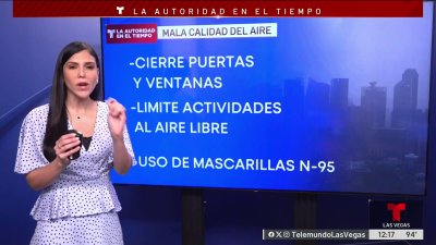 Recomendaciones en caso de mala calidad del aire