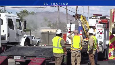 Restricciones viales en la Avenida Reno y Koval Lane