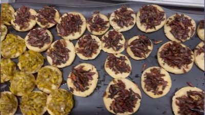 Los chapulines con cebollitas y las flores hidalguenses pusieron el sabor en Las Vegas