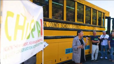 Condado Clark recibe autobuses eléctricos