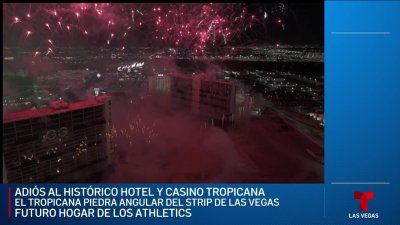 Una nube de polvo fue el último “suspiro” del Hotel Tropicana