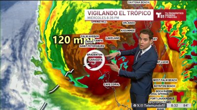 Huracán Milton toca tierra en Florida