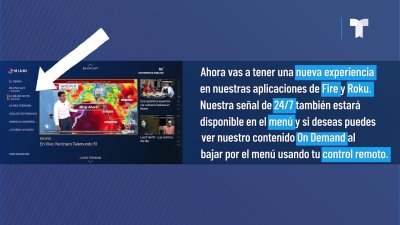 ¡Nueva experiencia en Fire y Roku! Accede a nuestra señal 24/7 y contenido On Demand