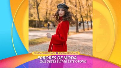 Errores de moda que puedes evitar este otoño