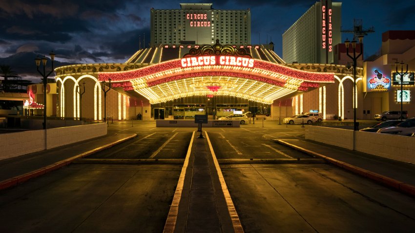 Las Vegas – Nevada -USA 01 22 2019 – The circus circus hotel and his casino