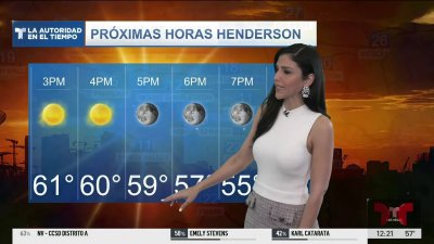 Temperaturas que rondan los 60 grados para este miércoles