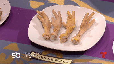 Patas de pollo, entre la “nada apetitosa” prueba para subir el acumulado