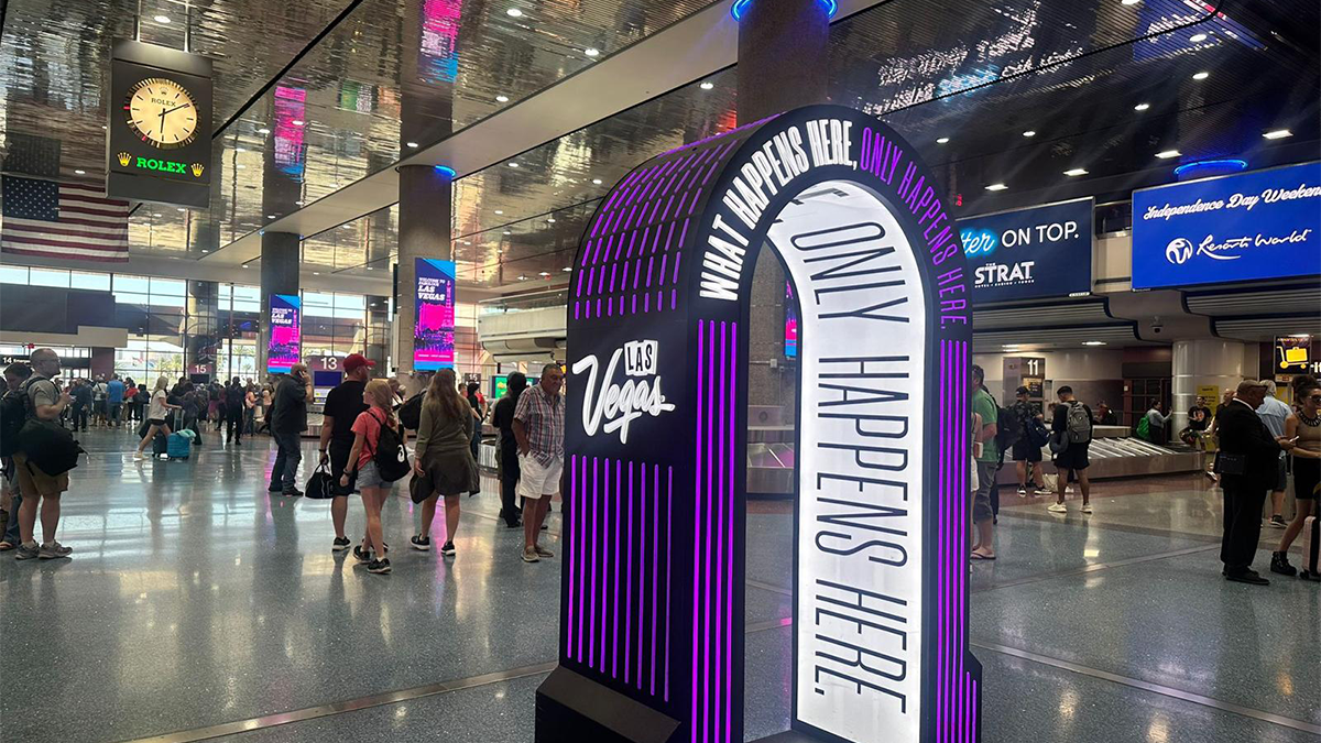 Turismo en Las Vegas: Aeropuerto registró 418,225 pasajeros menos