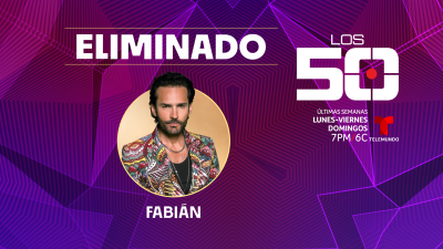 Con cinco votos, Fabián Ríos es eliminado de Los 50