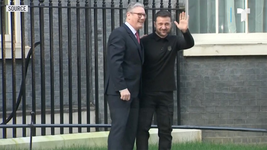 Zelenskyy se reúne con el primer ministro británico
