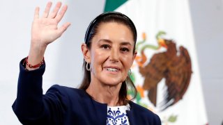 La presidenta Claudia Sheinbaum se refirió a la campaña del gobierno de EEUU contra la migración ilegal en cadenas de televisión abierta de México.