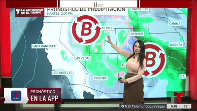 Granizo, alerta de inundación repentina y aviso de tormenta eléctrica severa en el Sur de Nevada