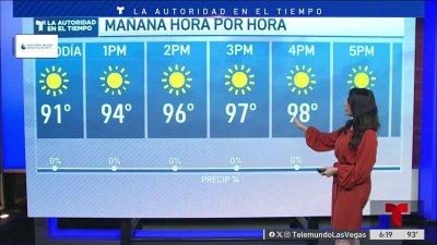 Busca el bloqueador solar y el agua porque se viene el calor