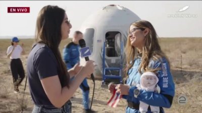 ¡Qué orgullo! Maestra boricua habla tras histórico viaje al espacio