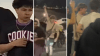 Disparos al aire, vandalismo y descontrol durante toma ilegal de calle de Las Vegas