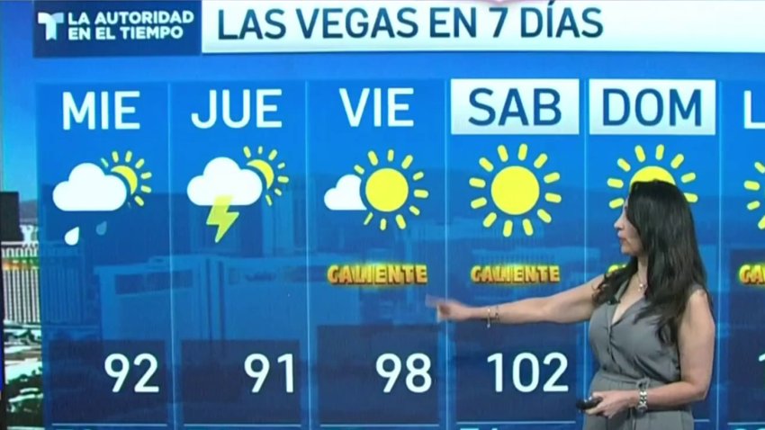 Se esperan lluvias y tormentas eléctricas al Sur de Nevada