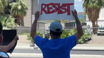 Siguen las manifestaciones contra acciones de ICE en Las Vegas