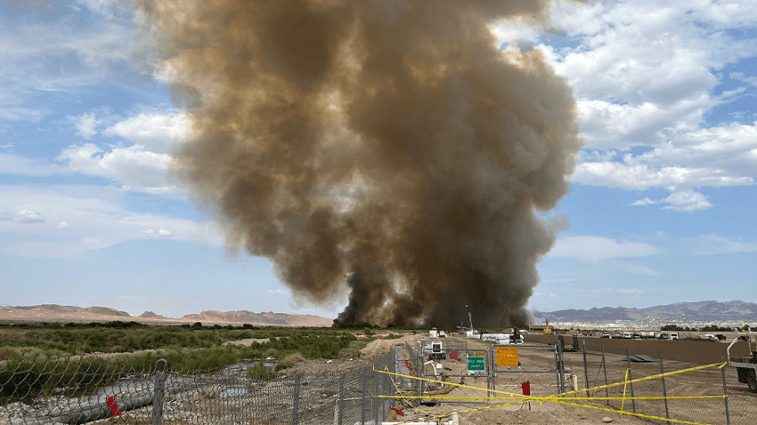 Incendio en Wetlands Park